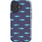 Shark Print iPhone 16 Plus Impact Case